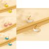 Geometric Stylish Elegant Earrings With Pearl Trendy Accessories Summer