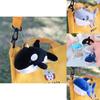 Cute Shark Blue Whale Orcinus Orca Plush Doll Pendant Wallet For Kids And Collectors