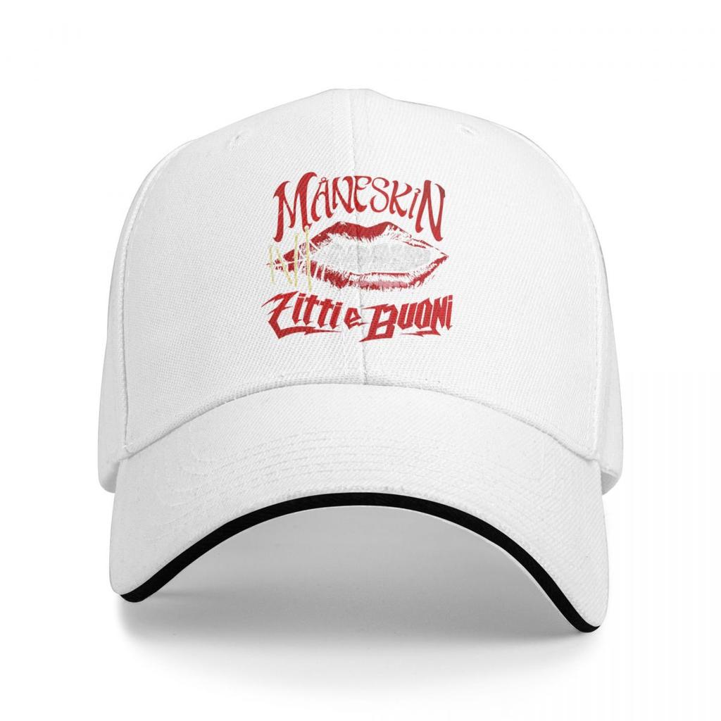 Baseball Caps Rock Band Maneskin Tour Fans Support Customized Female Male Outdoor Summer Caps
