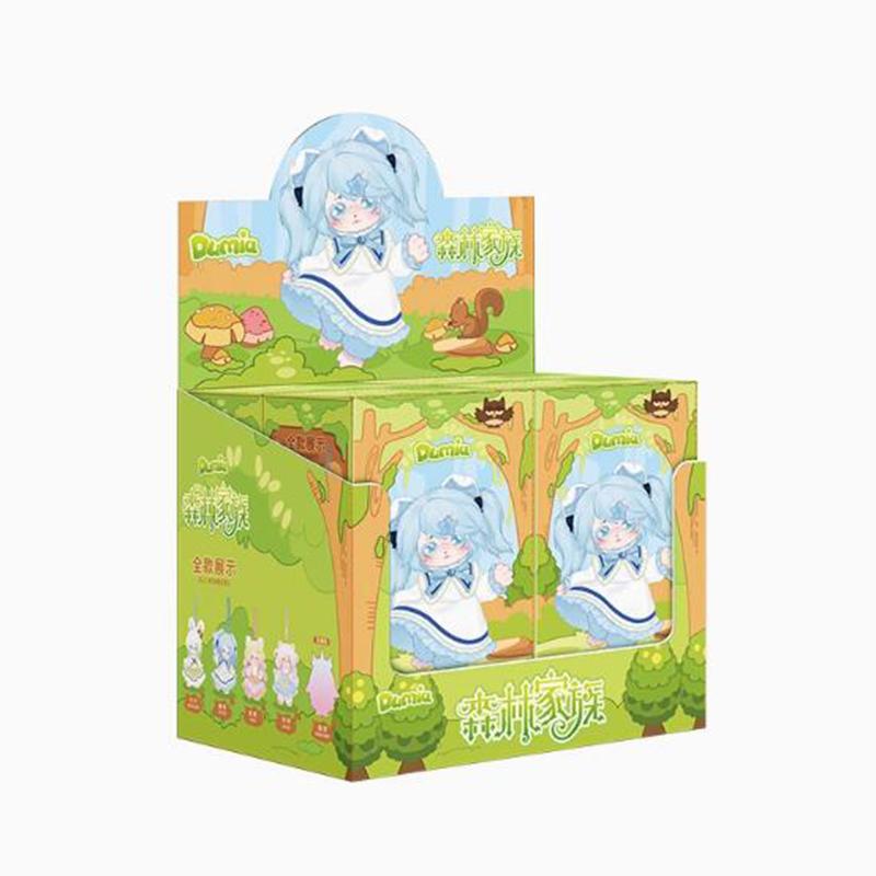 Nieuwste Debisheng Dumia Bos Familie Serie Vinyl Pluche Blind Box Pop Vrouwelijke Hoge Waarde Pop Tide Play Pop Cadeau