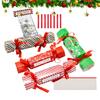 4PCS Christmas Surprise Money Pulling Gift Box Set DIY Christmas Gift Money Money Dispenser Box Candy Shape Pull out Container
