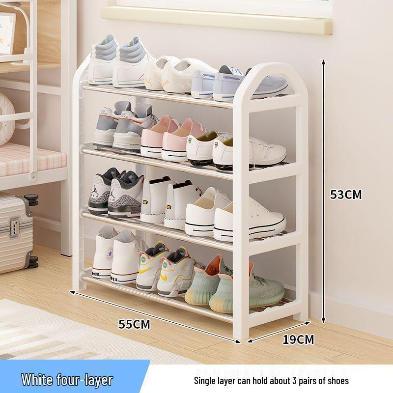 Sturdy Multi-Layer Shoe Rack: Simple, Multi-Functional Storage for Dorms & Homes
