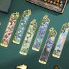 Vintage Art Bookmarks Oil Painting Themed Bookmarks Hollow Out Metal Bookmarks Book Page Divider for Book Lover Teacher