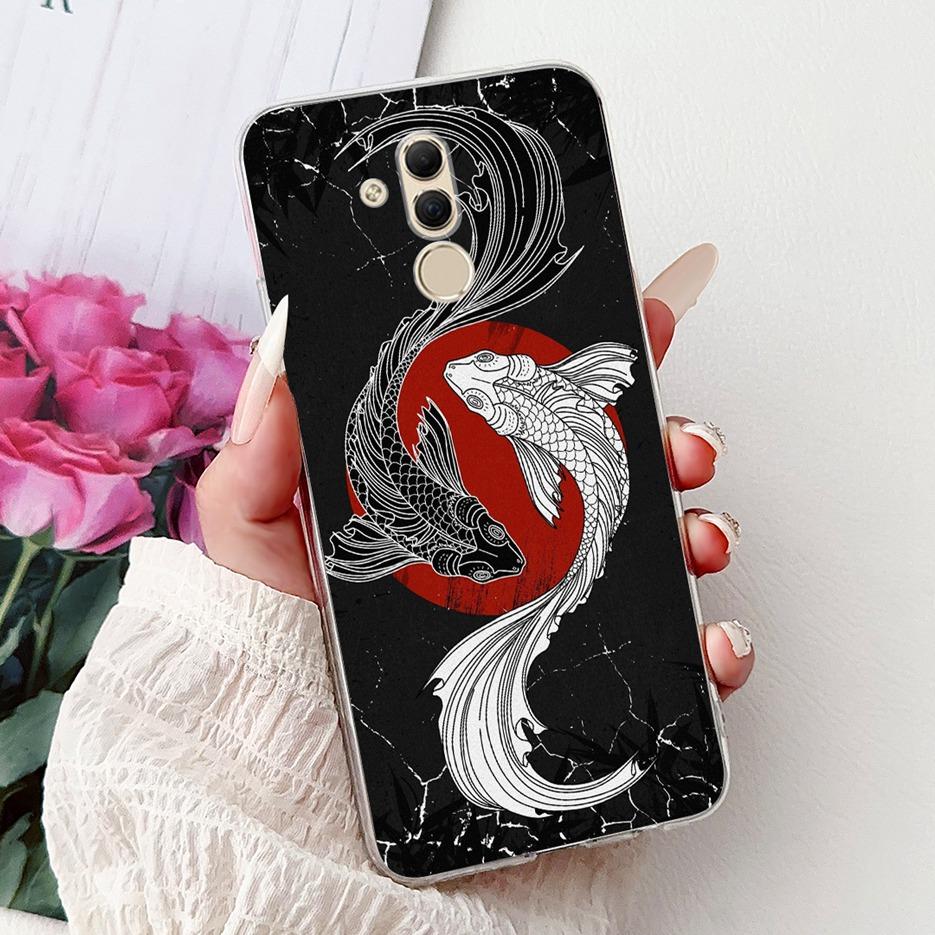 For Huawei Mate 20 Lite Case SNE-AL00 SNE-LX1 Popular Painted Cover Soft Slim Phone Case For Huawei Mate 20 Pro Mate20 Lite Bags