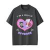 Game Deltarune Spamton and Tenna I Am Child of Divorce Funny Meme Tshirts Men Women Casual Cotton Vintage Shortsleeved Top