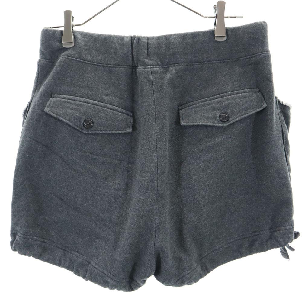 Adidas Sweat Shorts S Gray Waist Rubber Men's Used