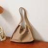 Borsa a mano da donna in vera pelle, borsa casual di grande capacità, borsa a tracolla da donna, vera pelle