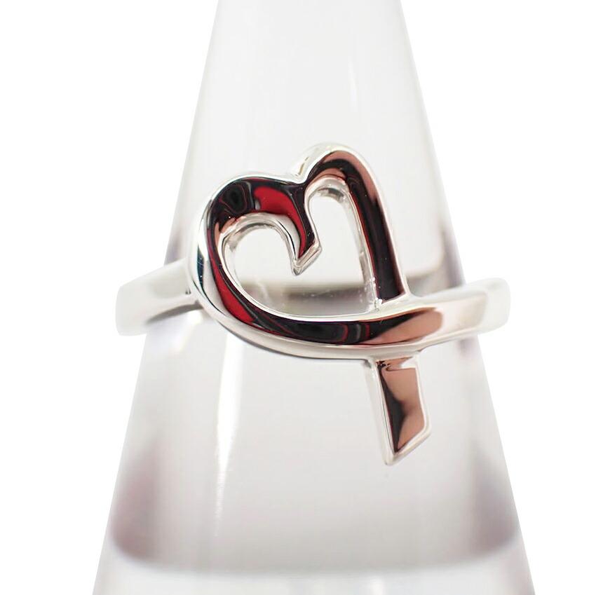

[Б/у] Кольцо TIFFANY/Tiffany 925 Loving Heart No. 13 [г390-80]