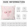 Salamander Cute Cushion Cover Pillowcase Ultra Soft Skin Friendly Fabric Cloud Like Comfort & Concealed Zipper