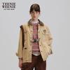Teenie Weenie Women's Bear Letter Spring Jacket