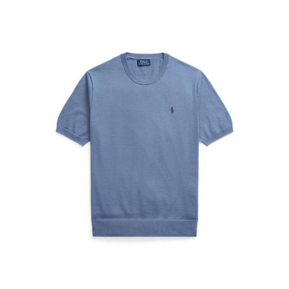 Polo Ralph Lauren Men Cotton Crewneck Short Sleeve Sweater  Mnposwe1n820082400 
