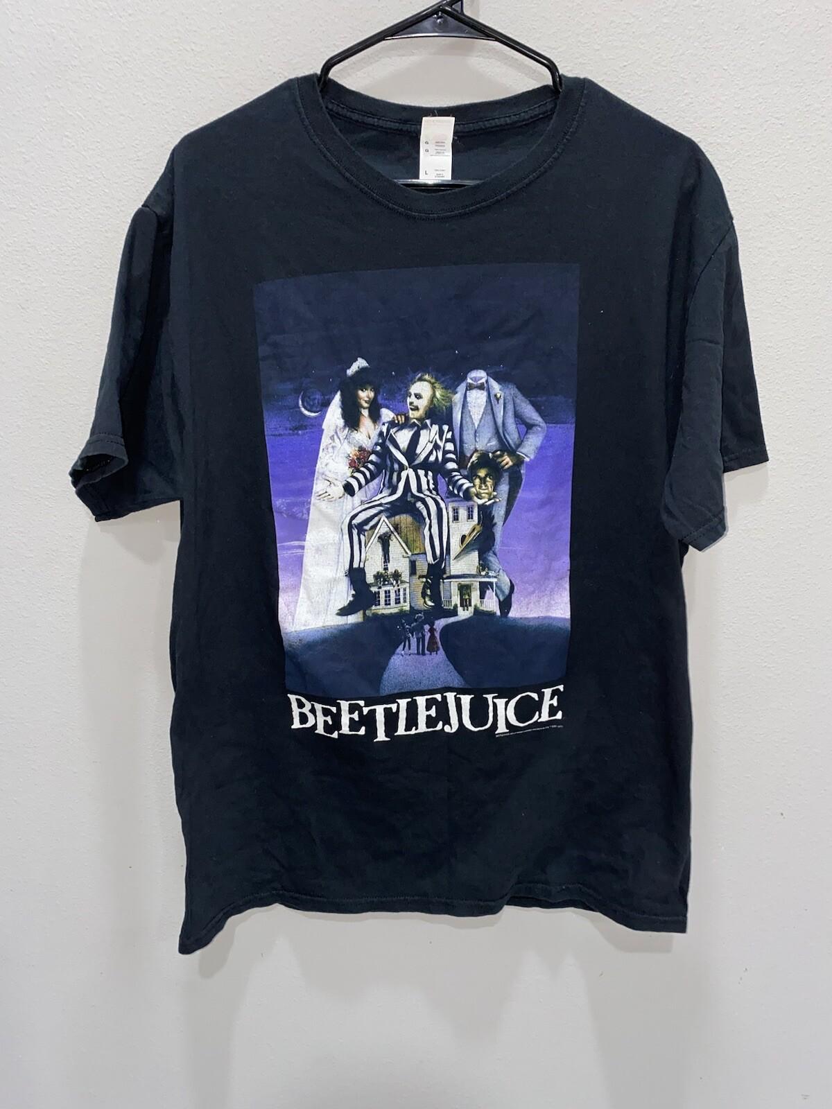 Beatle Juice T-shirt Size Large S