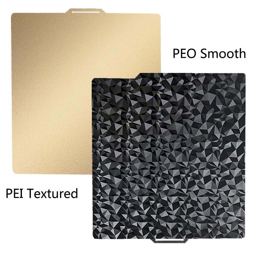 For Bambu Lab X1 P1P A1 P1S X1C Build Plate Double Sided PEI Smooth Textured Spring Steel Sheet For Bambulab X1 Carbon Parts