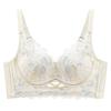 European & American Style Wireless Push-Up Lace Bra with Side Support - Comfortable & Breathable Women's Underwear
