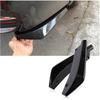 2PCS Glossy Black Rear Bumper Diffuser Splitter Cover Side Canards Lips Trim Sticker Compatible for BMW G30 G20 F30 E90 Car Accessories(Carbon Fiber
