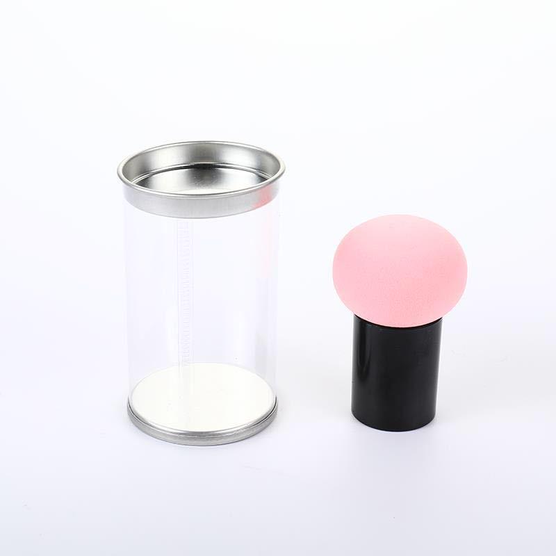 Dual-Use Mushroom Makeup Sponge with Handle