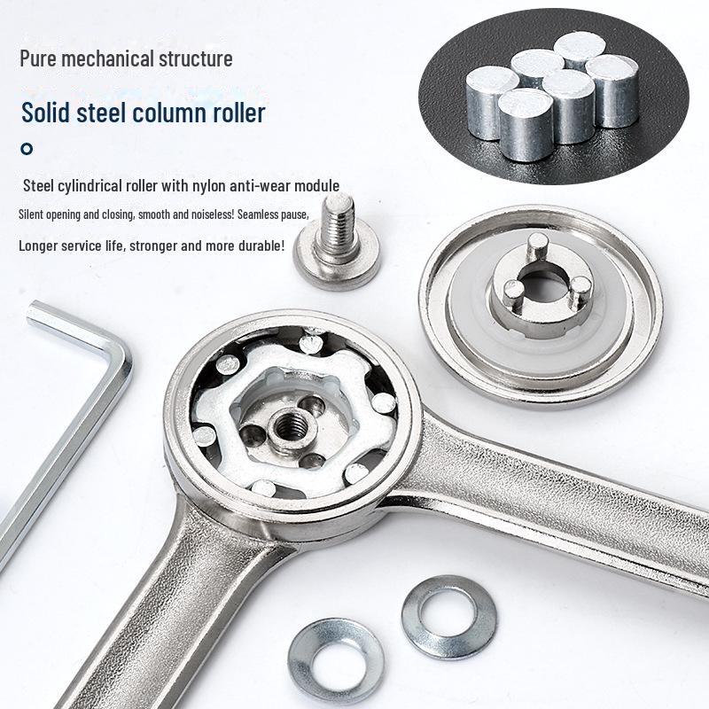 Adjustable Cabinet Door Support Rod with Japanese Oil Column Damping