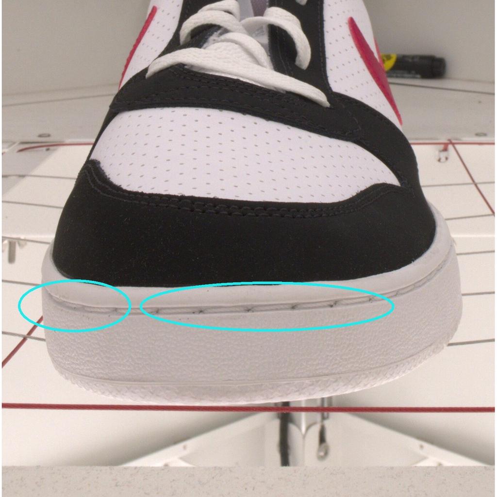 Pre-owned Nike Court Borough low 838937-102-P26083661661418