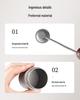 Portable Manual Coffee Grinder - Stainless Steel Burr for Pour-Over