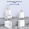 PD20W Fast Charger for iPhone 14/15 - EU/US Standards