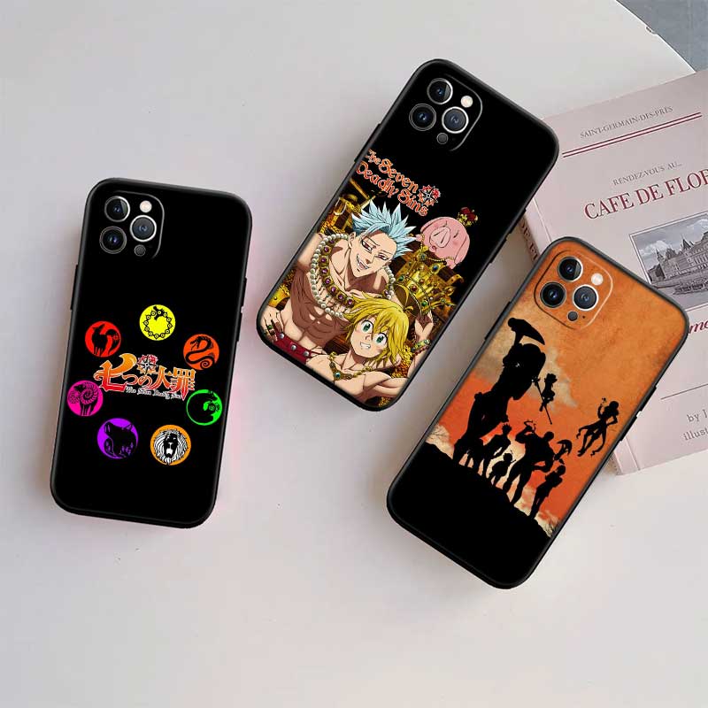 RE52 S-Seven D-Deadly Sin Case for Samsung A11 A12 A13 A15 A52S A53 A55 A56 A70 A71 A72 A73 F06 F16 F56 S10 Plus S10e