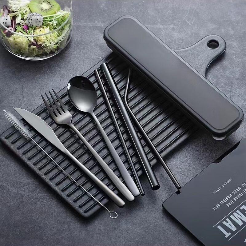 ZISIZ 304 Stainless Steel Portable Cutlery Set