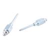 5Pcs Grease Needle Kit 90 Degree Grease Coupler Needle Grease Fitting Nozzle Grease Injector Needle Guns Tip Steel Narrow