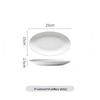 Abay Creative Nordic Oval Ceramic Fish Plate