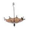 Umbrella Bird Feeder Hanging Bird Bath Premium Water Tray Iron Bird Food Bowl For Outside Outdoor Backyard Lawn Yard Porch Decor