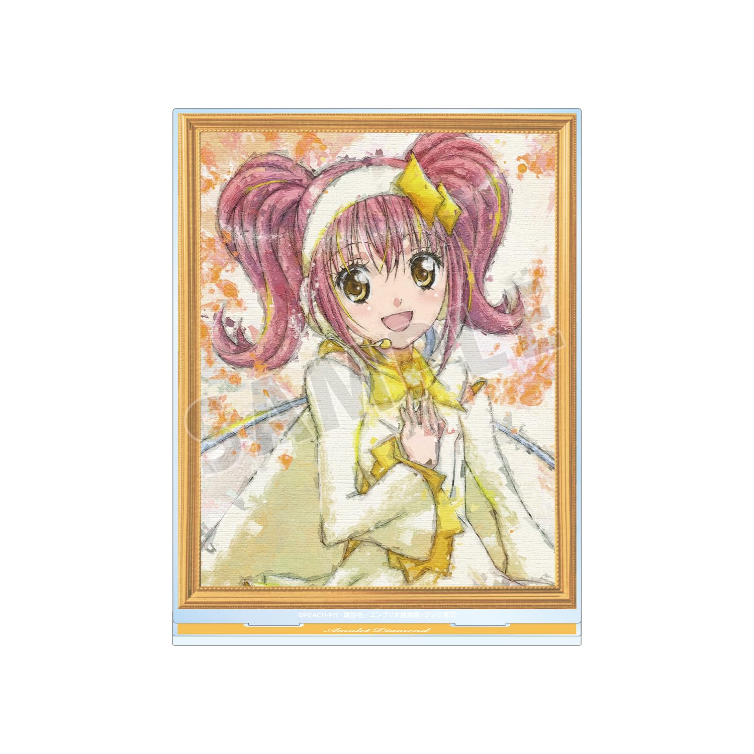 

TV Anime Shugo Chara! Amulet Diamond Grunge CANVAS Big Acrylic Stand