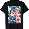 Vintage Cherry Blossom Flowers  T-Shirt(4)
