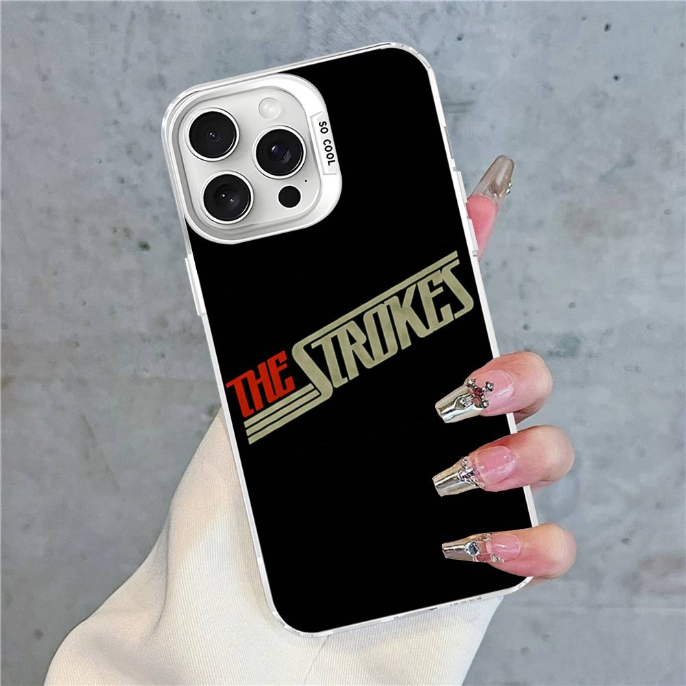 Classic Famous Rock Band The S-strokes Phone Case For IPhone 17 16 15 14 13 Pro Matte Shockproof Back Anti Fall Matte Cover