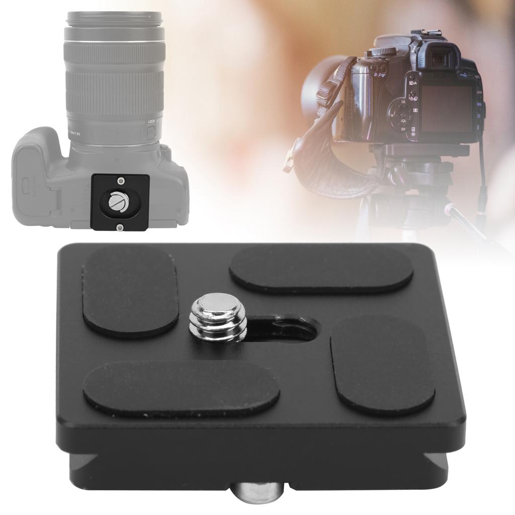 QAL 40 Ballhead Quick Release Plate Aluminium Alloy SLR Camera Tripod Universal Type