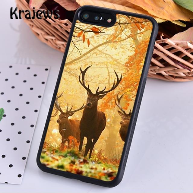 Stag Bull Moose Reindeer Deer For iPhone 17 Air 16 Phone Case Cover 15 14 Plus 12 13 Pro Max Coque Shell Fundas
