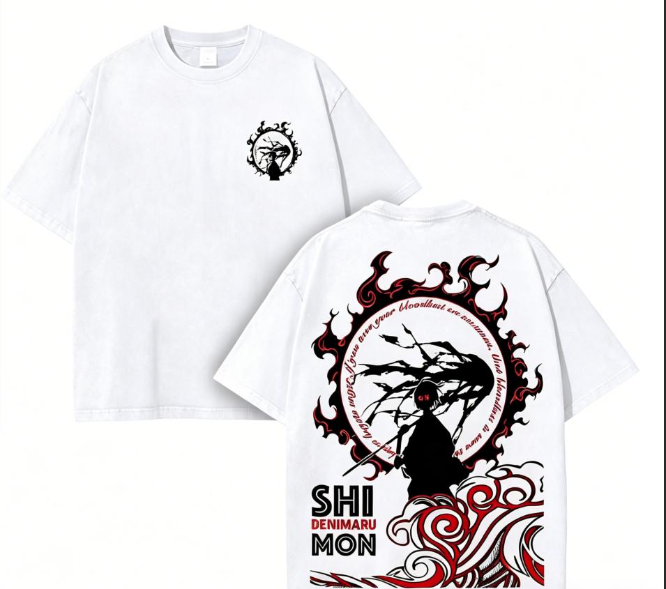Fire Force Anime Lover T Shirt Year Round Clothing Personality Clothes Plus Size Unisex New Model Couples High Quality Soft