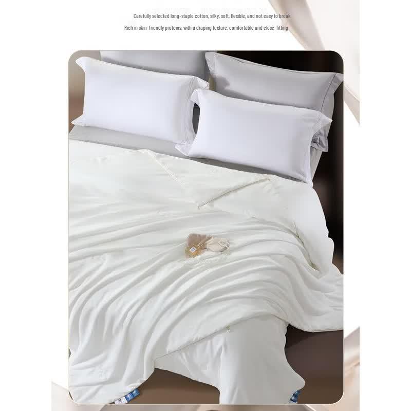 FUANNA Mulberry Silk All-Season Parent-Child Duvet Set