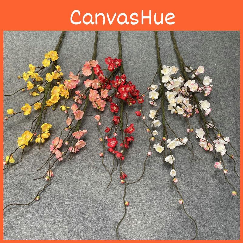 Chimonanthus Praecox Branch Artificial Flower Decoration Living Garden Room