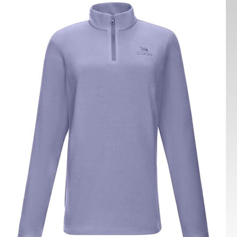 Camel Women s Half-Zip Fleece Jacket S