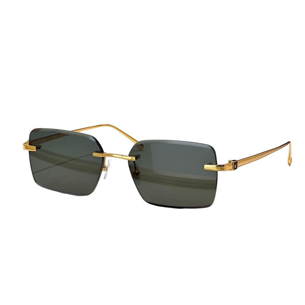 Unisex Luxury Frameless Square Sunglasses - Versatile Metal Fashion for Parties and Photos