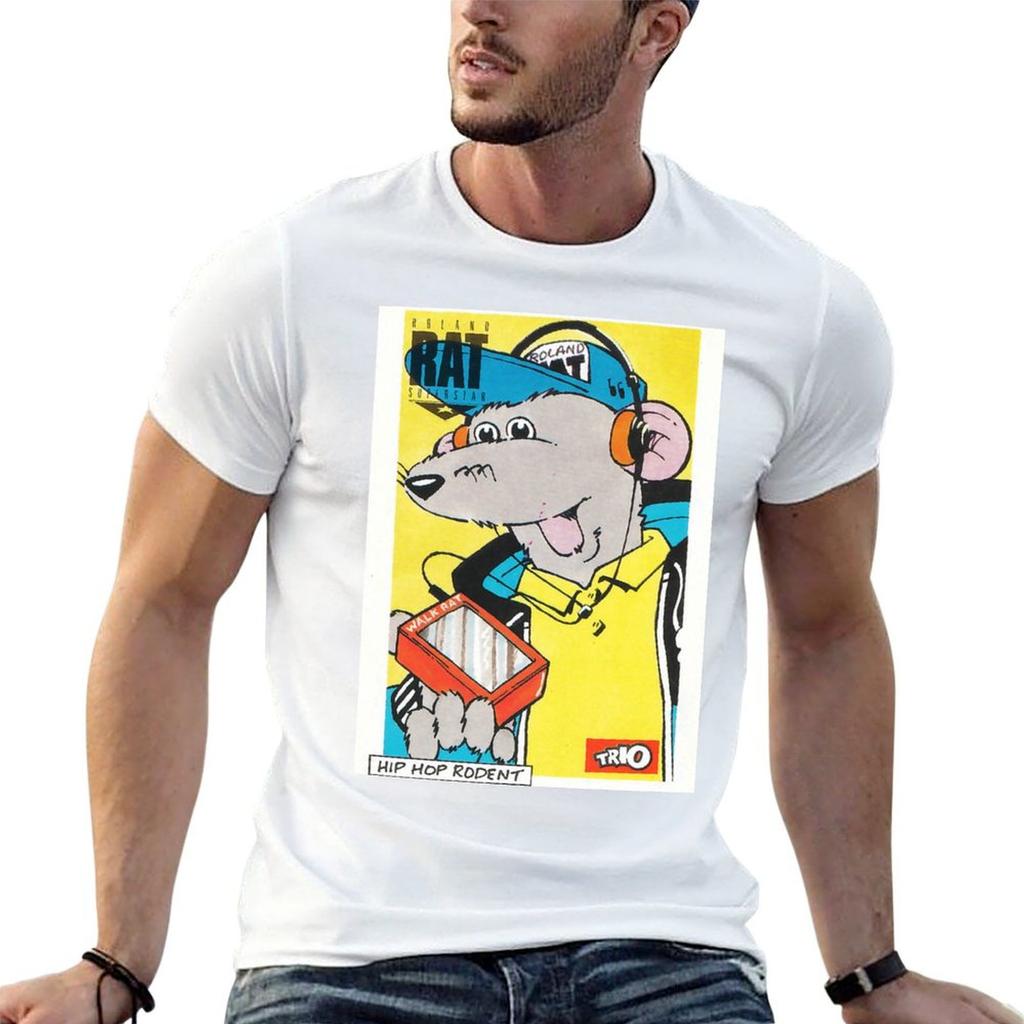 Roland Rat Superstar Tshirt Funny T Shirts Dark Humor T Shirts For Unisex Graphic Tees T Shirts For Unisex Pack White Tshirt