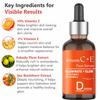 Sérum Facial de Vitamina C al 10% con Vitamina E al 2% 30ml | Sérum Iluminador y Radiante para la Piel | Reducción de Manchas Oscuras, Fórmula Hidratante y Antiedad para Todo