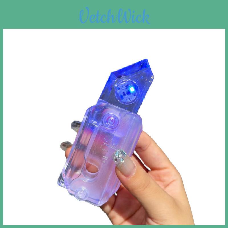 New Led Carrot Knife Transparent 3d Gravity Carrot Knife Flashing Carrot Kids Toy Wholesale