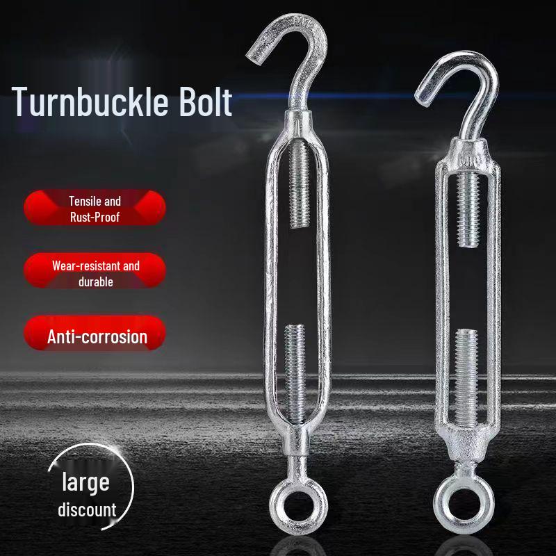 Galvanized Open Body Turnbuckle Wire Rope Tensioner