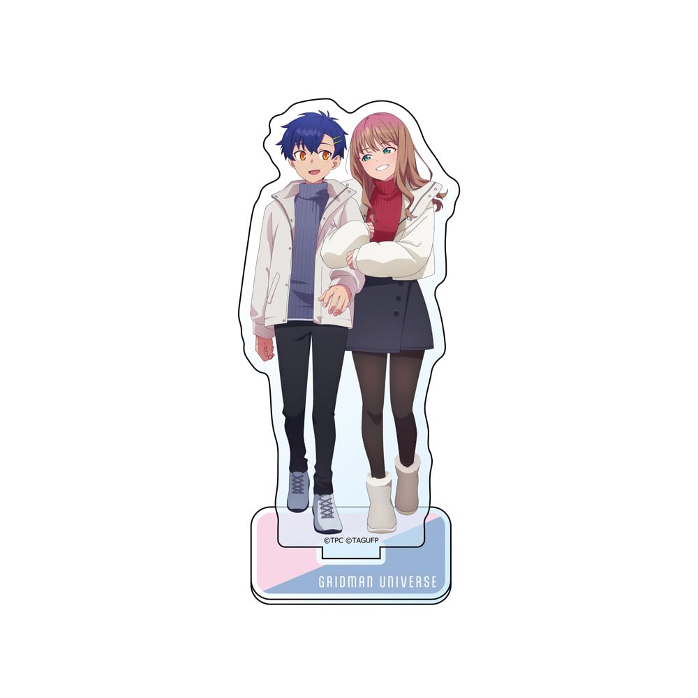 Gridman Universe Original Acrylic Stand Yomogi Minami 15 X 10 Cm Thickness 3 Mm Key-th (Asanaga & Yumega/Winter Date) Approx.