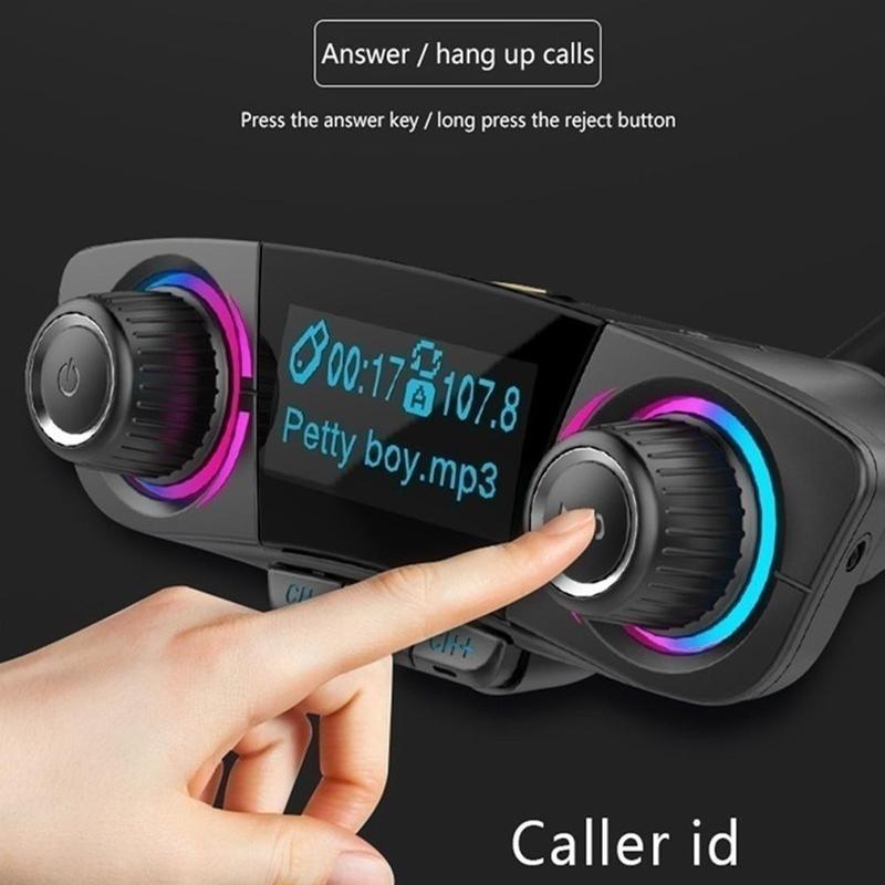 Buy Bluetooth Handsfree Car Kit Fm Transmitter Modulator Usb Player