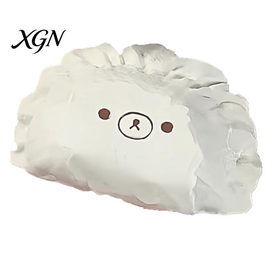 Cartoon Dumpling Toy Bear Stress Ball Anxiety Relief Kneading Reliever Squeeze Slow Rising Simulation Food