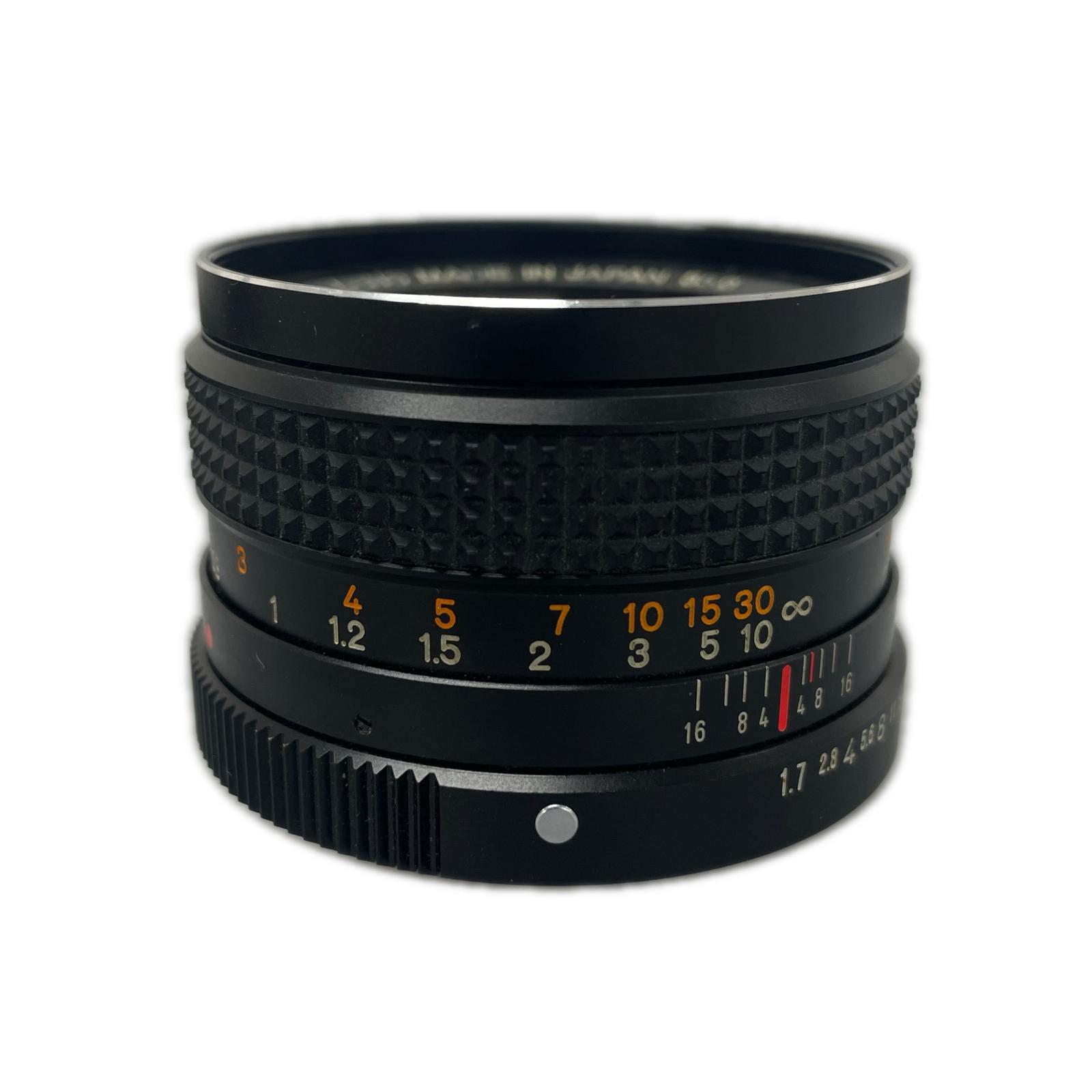 

KONICA Exchange Lense used