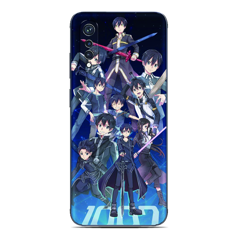 Anime Sword Art Back Cover for Sony Xperia 10 1 VII VI 5 II III IV V 2023 XZ5 XZ4 XZ3 XZ2 Compact XA1 XA2 TPU Soft Phone Case