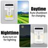 LED Outdoor Solar Wall Light Tungsten Filament Garden Lamp with Motion Sensor Night Lamp 3 Modes Solar Light for Courtyard Fence