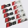 Per A3 A4 A5 A6 A7 A8 S line S3 S4 S5 S6 S8 Emblema Styling Auto Decorazione Adesivi Lettere Accessori